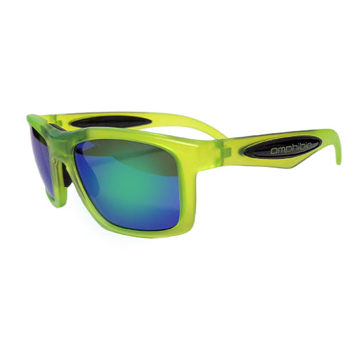 Lotus - Neon Green / Blue Storm