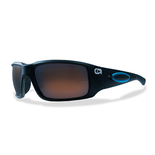 Eclipse  -  Black / Blue Rubber / Amber Wave